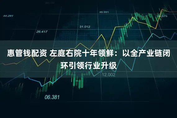 惠管钱配资 左庭右院十年领鲜：以全产业链闭环引领行业升级